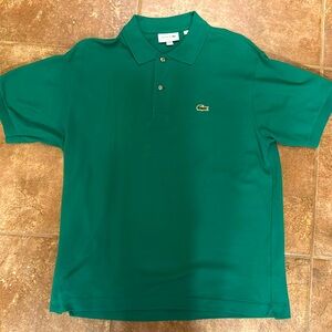 Green Men’s Lacoste Polo